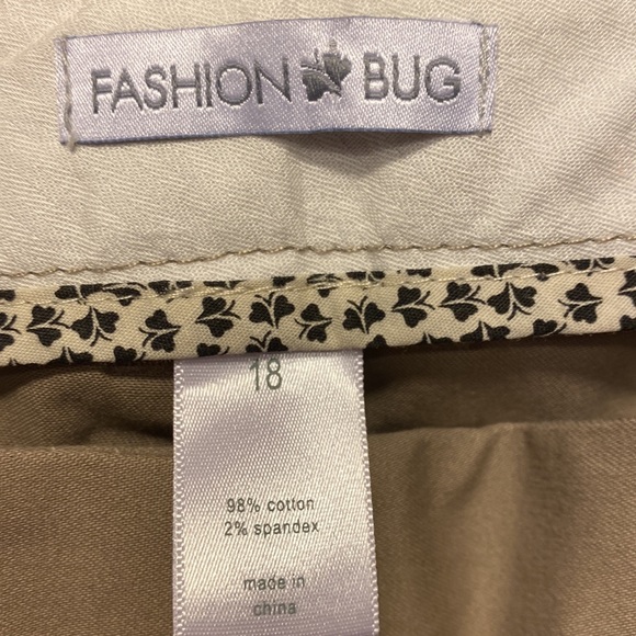 NEW Fashion bug cropped average size 18 pants - Picture 2 of 9